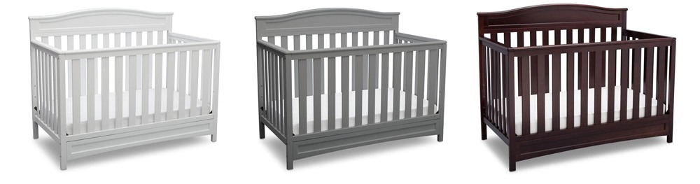 Delta Children Emery 4-in-1 Convertible Baby Crib colors