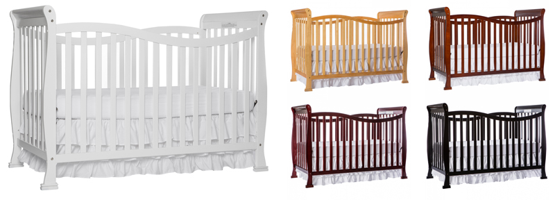 Dream On Me Violet 7 in 1 Convertible Life Style Crib colors